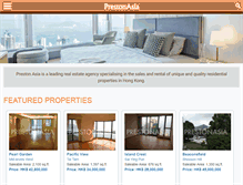 Tablet Screenshot of prestonasia.com